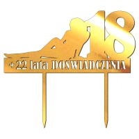 Topper - 18 + wiek Doświadczenia (092LZ)