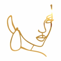 Topper na bok tortu - Twarz z kolczykiem (173LZ)