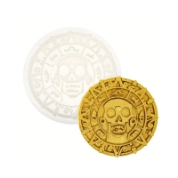Forma silikonowa moneta piracka 6,5cm