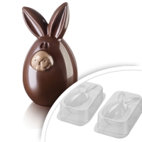 Forma do czekolady "Lucky Bunny" - 285mm x 150mm H 58mm