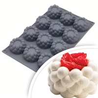 Forma silikonowa - Chmurki 12szt