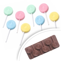 Forma silikonowa - Lizaki ślimak