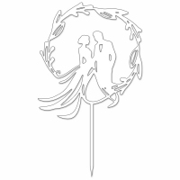 Topper - Młoda Para w Wianku (299B)