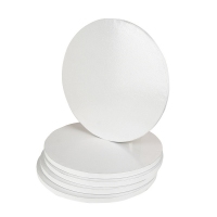 Podkład pod tort okrągły gruby BIAŁY - 35cm (gr 12mm)