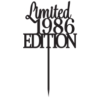 Topper - Urodziny - Limited Edition  (304C)