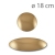 Okrągłe podkłady pod tort - 18cm
