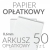 Jadalny papier opłatkowy A4 0,6mm - Classic - 50szt