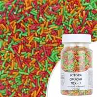 Posypka cukrowa - kolorowa MIX 7 - 70g