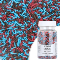 Posypka cukrowa - kolorowa MIX 12 - 70g