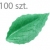 Listki czereśni - oliwkowe - 100 szt