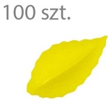 Listki czereśni - żółte - 100 szt