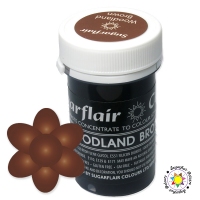 Barwnik Sugarflair Paste Colours - WOODLAND BROWN Pastel 25g