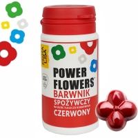 MONA LISA Barwnik Power Flowers CZERWONY - 10 szt (10g)