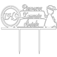 Topper Pierwsza Komunia Święta - dziewczynka (063B)