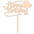 Topper - Happy birthday z balonami (051S)