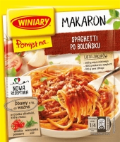 WINIARY - pomysł na - spag. po bolońsku