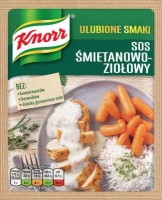 KNORR - sos - śmietanowo - ziołowy