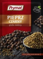 PRYMAT - pieprz czarny grubo mielony 20g