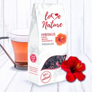 Jadalne kwiaty Hibiskusa 50g
