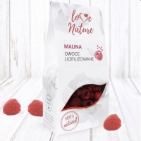 Jadalne owoce liofilizowane - Malina 20g