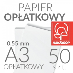 Jadalny papier opłatkowy A3 0,55mm - 50szt