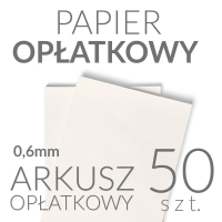 Jadalny papier opłatkowy A3 0,6mm - SMOOTH WAFFLE - 50szt