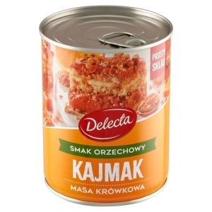 Kajmak - masa krówkowa - Smak Orzechowy