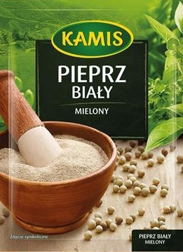 KAMIS - pieprz biały mielony 15g