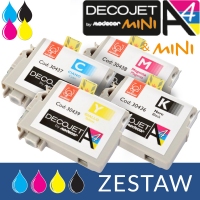 Kartridż z tuszem do drukarki MODECOR A4 - 4szt PROMOCJA