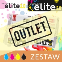 Kartridż z tuszem do drukarki MODECOR Elite 2.0 - 4SZT - OUTLET -50%