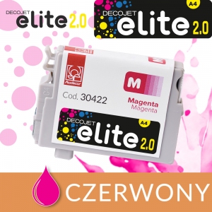 KARTRIDŻ Z TUSZEM DO DRUKARKI MODECOR ELITE 2.0 - CZERWONY - outlet