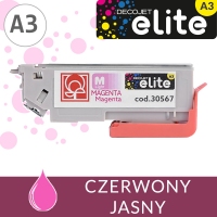 Kartridż z tuszem do drukarki MODECOR Elite A3 - CZERWONY JASNY - A3