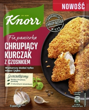 KNORR fix panierka - Chrupiący kurczak z czosnkiem