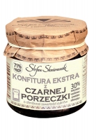 Konfitura z czarnej porzeczki, niskosłodzona 200g