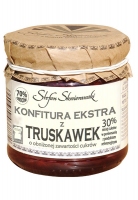 Konfitura z truskawek, niskosłodzona 200g