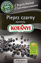 KOTANYI - pieprz czarny ziarnisty 20g