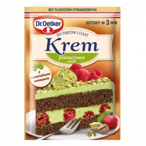 Krem do tortów Pistacja - Dr. Oetker