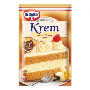 Krem do tortów Waniliowy- Dr. Oetker