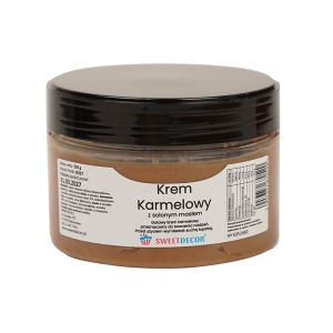 Krem słonego karmelu z maślaną nutą 250g - gotowy do użycia