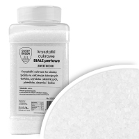 Kryształki cukrowe - Białe perłowe - 1kg