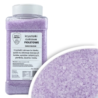 Kryształki cukrowe - Fioletowe - 1kg