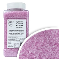Kryształki cukrowe - Różowe - 1kg