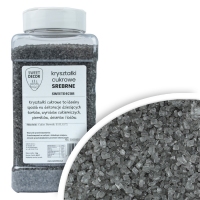 Kryształki cukrowe - Srebrne 1kg