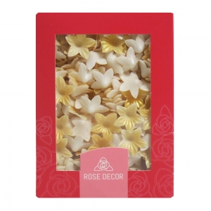 Kwiatki mini - złote 400szt