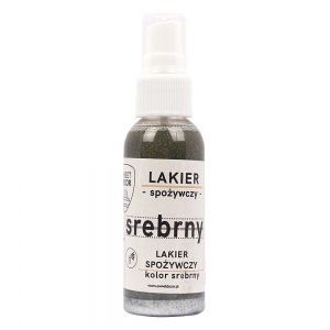 Lakier spożywczy srebrny 50ml spray