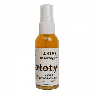 Lakier spożywczy złoty 50ml spray