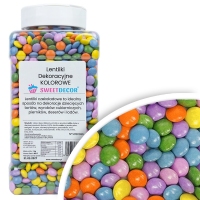 Lentilki mini draże czekoladowe - 1kg - PET