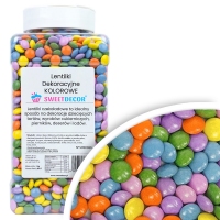 Lentilki mini draże czekoladowe - 1kg - PET