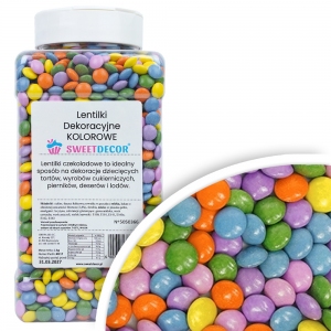 Lentilki mini draże czekoladowe - 1kg - PET