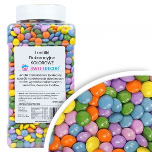 Lentilki mini draże czekoladowe - 1kg - PET